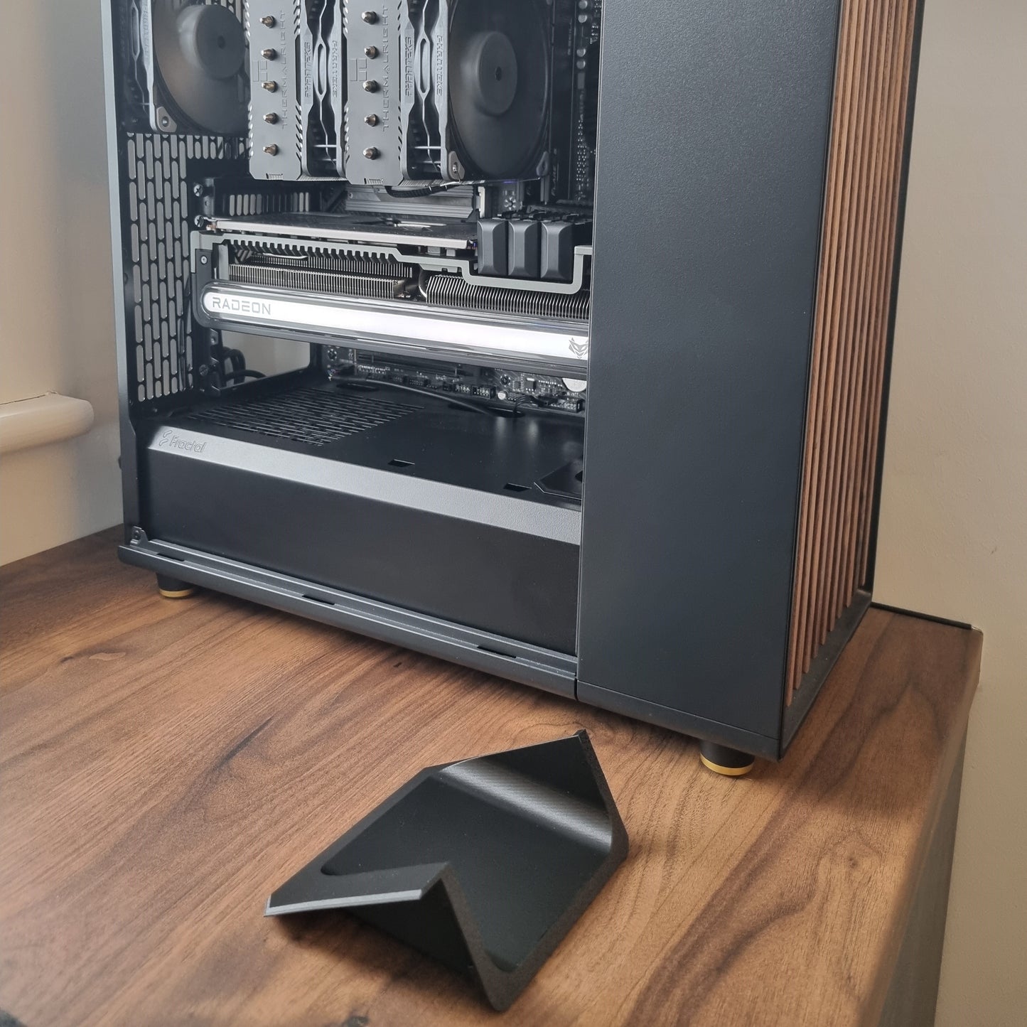 Fractal North - 3D Printed Airflow Duct/Fan Shroud