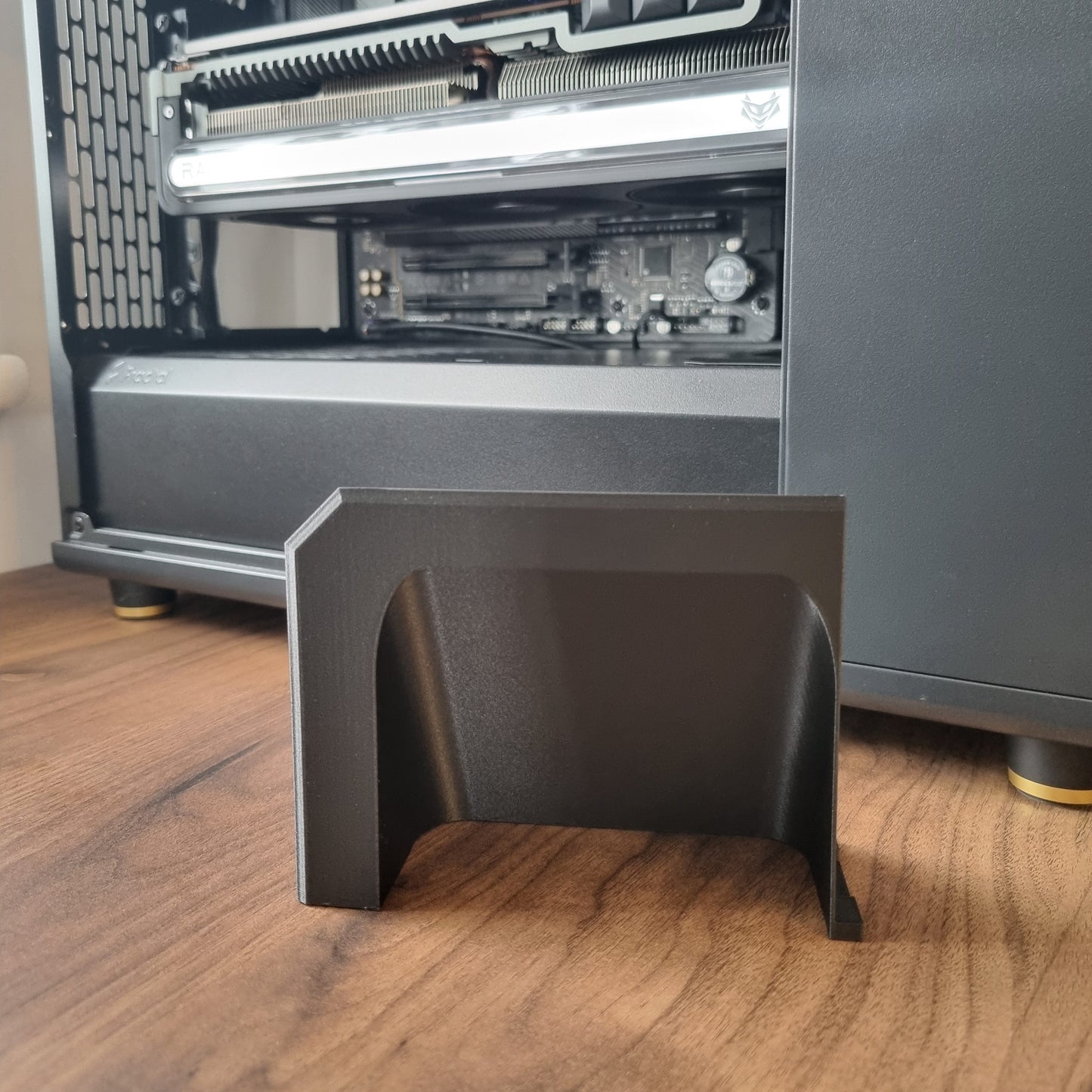 Fractal North - 3D Printed Airflow Duct/Fan Shroud
