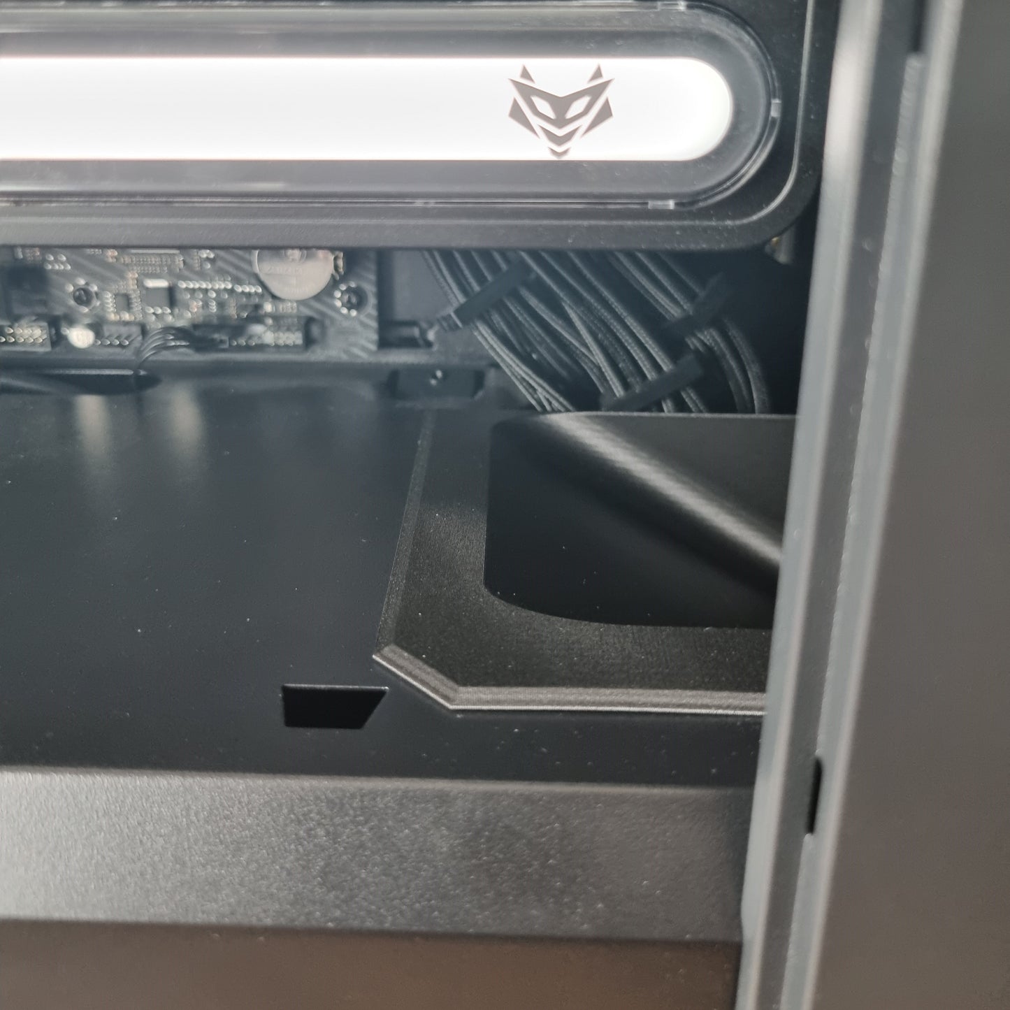 Fractal North - 3D Printed Airflow Duct/Fan Shroud