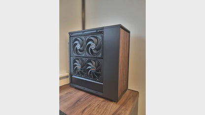 3D Printed Fractal North Fan Side Bracket Replica - Upgraded PC Cooling Component