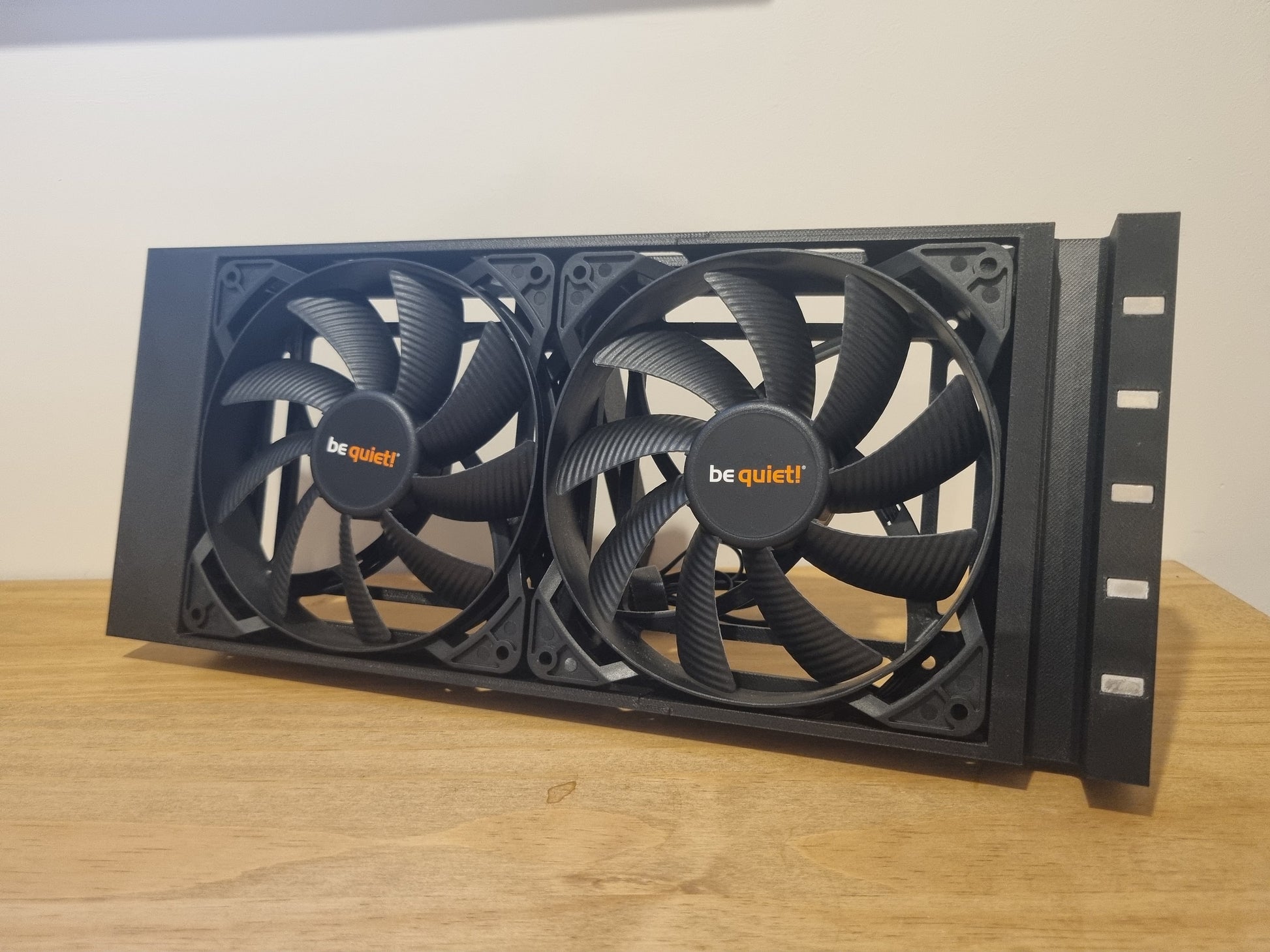 3D Printed Fractal North Fan Side Bracket Replica - Upgraded PC Cooling Component