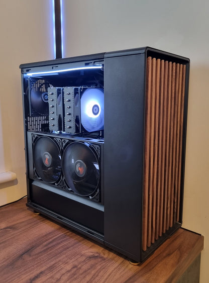 3D Printed Fractal North Fan Side Bracket Replica - Upgraded PC Cooling Component